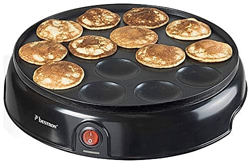 Bestron Électrique Appareil à Poffertjes (Profiteroles)