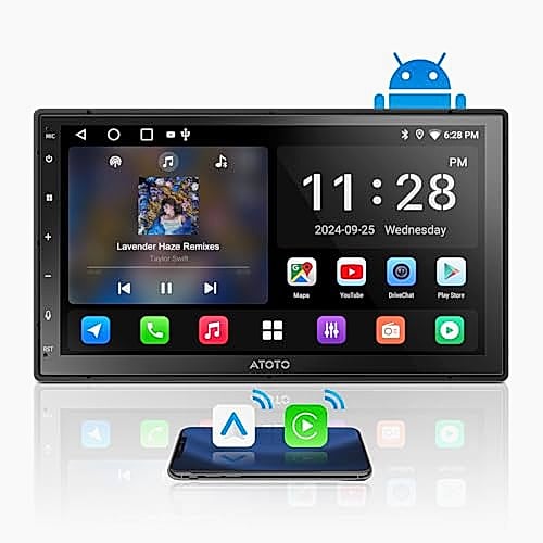 ATOTOZONE Autoradio 2 Din Android 2G+32G