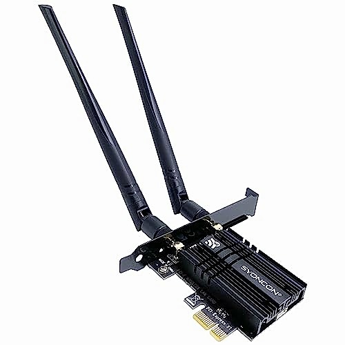 SYONCON Carte WiFi PCIe AXE5400