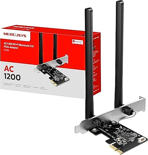 MERCUSYS MA30E TP-Link Carte WiFi PCIe AC1200Mbps