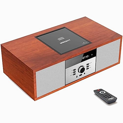 Chaîne Hi-FI Stéréo Bluetooth WISCENT Vintage