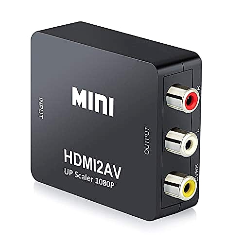 QGECEN Adaptateur HDMI vers RCA