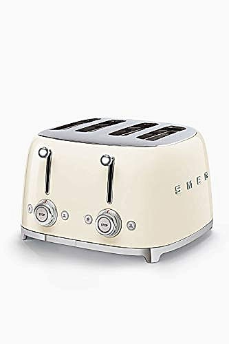 Smeg, Grille-pain 4 Tranches TSF03CREU