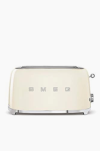 Smeg, Grille-pain 4 Tranches TSF02CREU