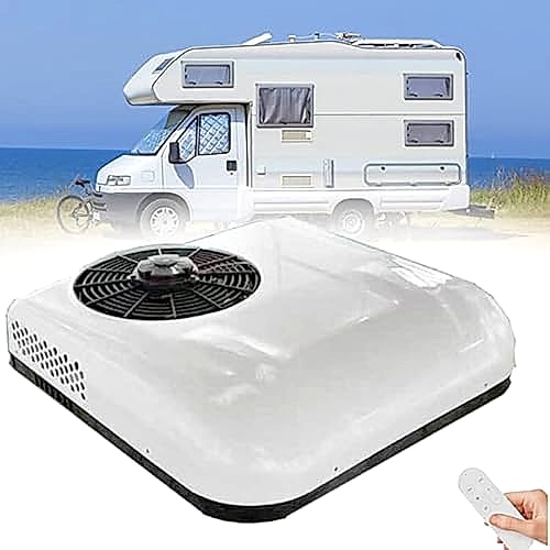 ALSUP Climatiseur 12V DC/climatiseur de Toit Ultra-Mince