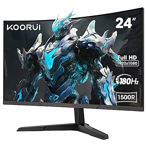 KOORUI 24'' Ecran PC Gamer Incurvé