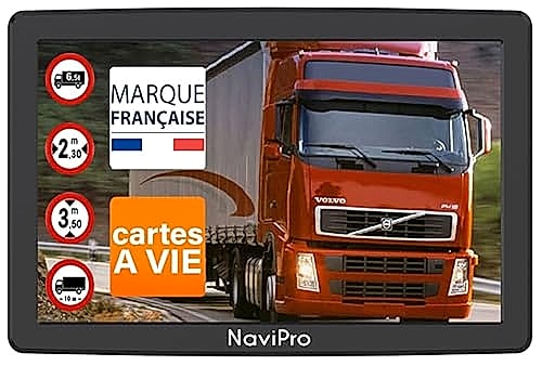 GPS Poids Lourd avec Camera DE RECUL sans Fil, Navipro PND
