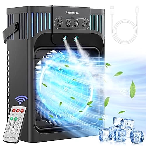 FethFire Climatiseur Mobile Silencieux avec Télécommande