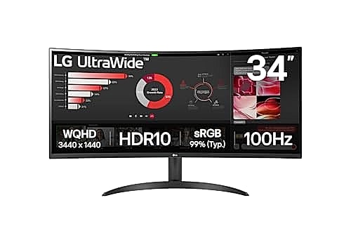 LG UltraWide™ 34WR50QK-B
