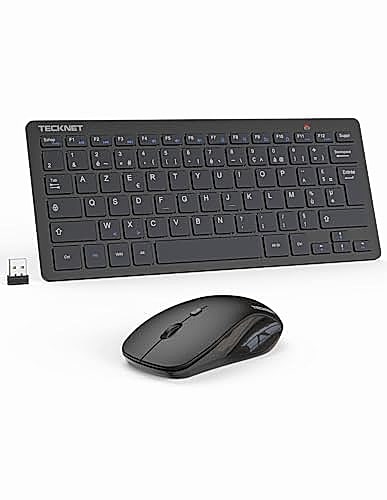 TECKNET Clavier et Souris sans Fil