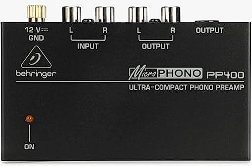 Best Price Square Ultra Compact Phono PREAMP PP400 by BEHRINGER