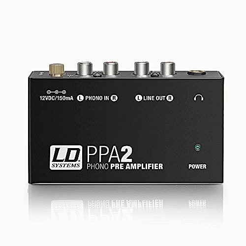 LD Systems PPA 2 - Préampli Phono avec correction RIAA