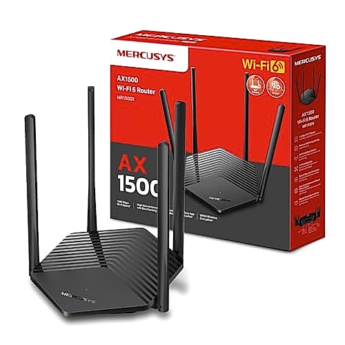 MERCUSYS MR1500X Routeur Wi-FI 6 Double Bande AX1500