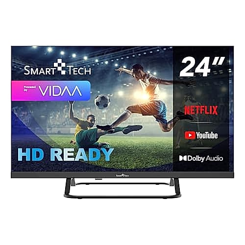 Smart Tech TV LED HD 24' (60 cm) 24HV02V Smart TV VIDAA