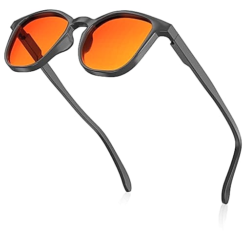 SURFOU Lunettes Anti Lumiere Bleue Ordinateur, Lunette Pour Ecran Blocking, Gaming Anti-lumière, Lumière Protection Gamer Blue Light Glasses Lentille Femme Avec Homme