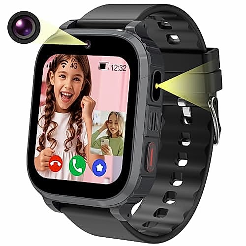 Ruopoem 4G Montre Connectée Enfant GPS
