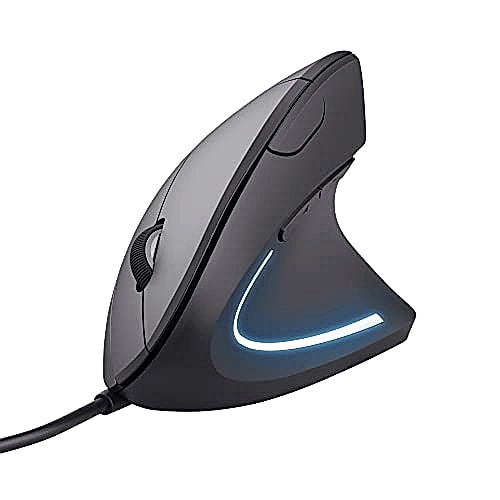 Trust Verto Souris Ergonomique Verticale Filaire