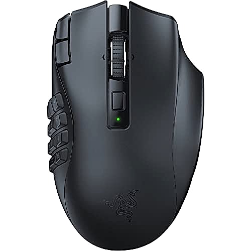 Razer Naga V2 HyperSpeed - Souris de Jeu MMO sans Fil Ergonomique