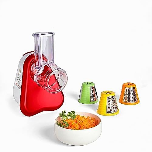 Moulinex Découpe-légumes électrique Fresh Express rouge DJ753510