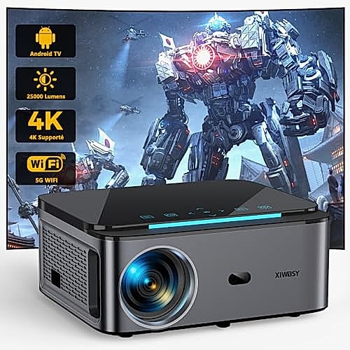 XIWBSY Rétroprojecteur 25000 Lumen